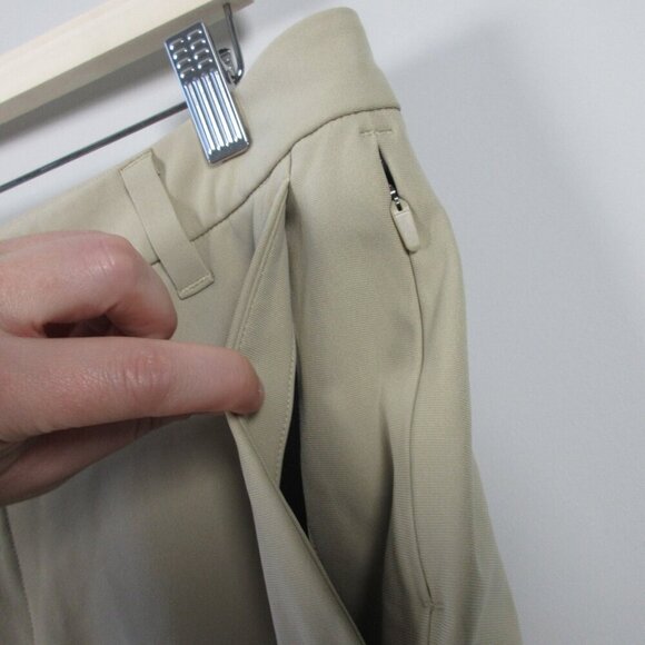 Lululemon Commission Pant Classic 32" Men 34 Beige Chino Stretch Performance 420 - Picture 7 of 11